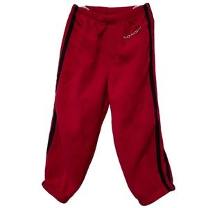 Old Navy Red and Black Sweatpants Size 2T